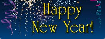 anuncio de vacaciones de año nuevo